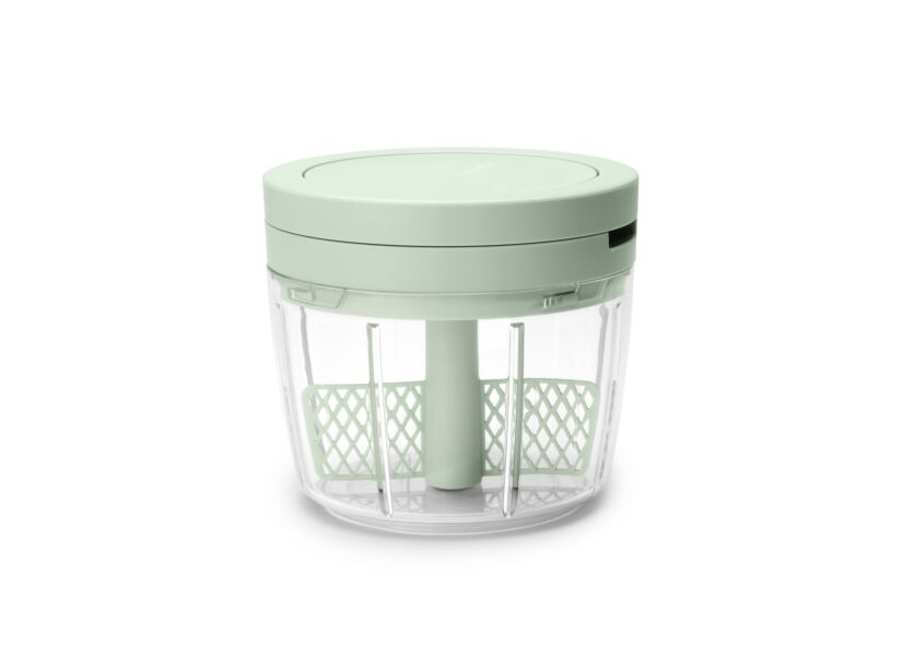 Tasty handmatige hakmolen 13,50x12cm - kunststof - jade green