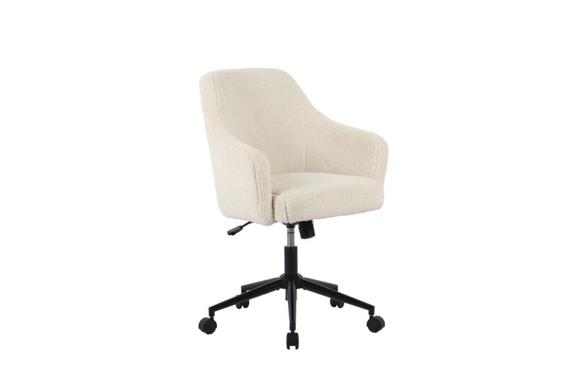 Bureaustoel Icy 66x63x87,5cm - stof - wit