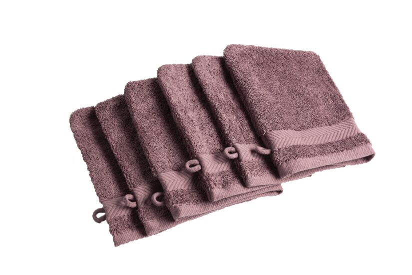 Washandje Royal Touch 16x22cm figue