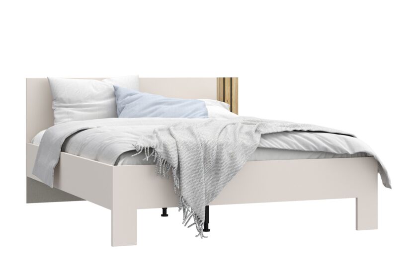Bed Waikato 160x200cm - decor - mauvella eik & zand