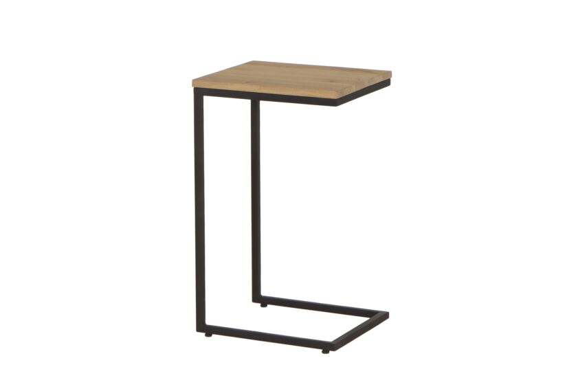 Bijzettafel Touchwood 40x33cm - eik massief - naturel