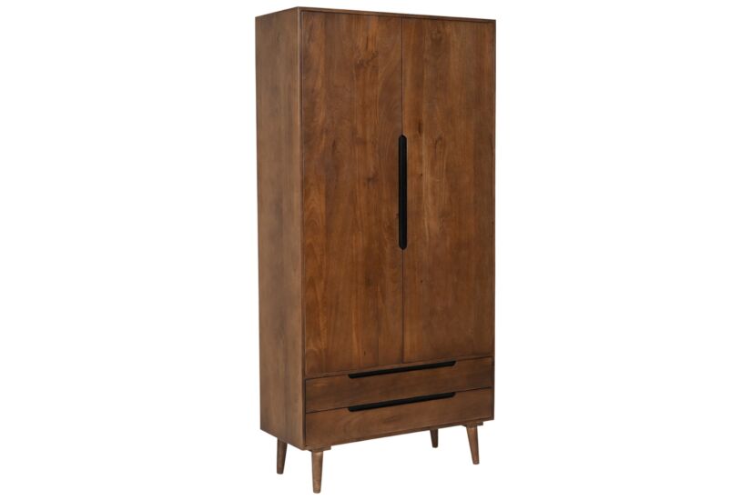 Kast Ferrato 100x40x200cm - mango massief - naturel
