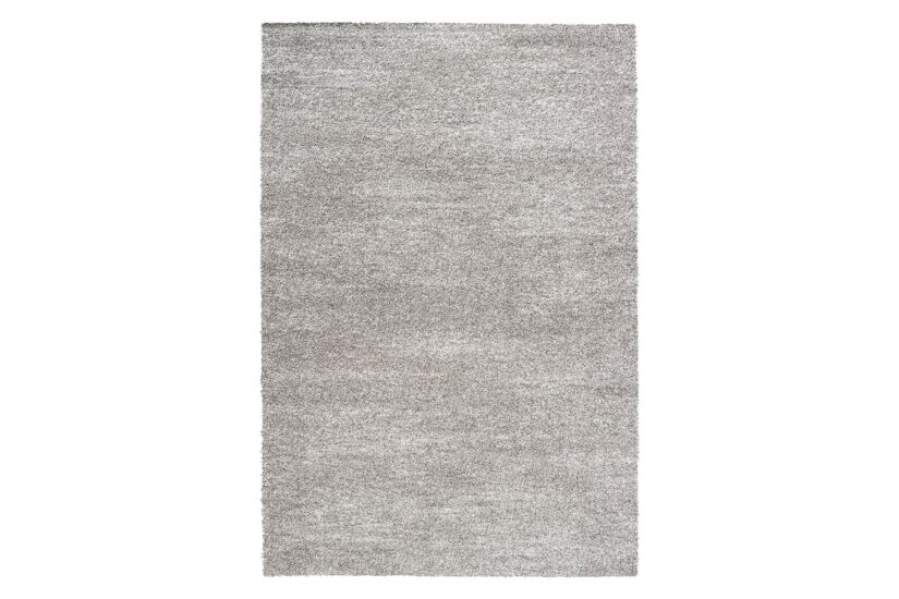 Tapis Medusa 200x290cm - fibre de polyester - gris & taupe