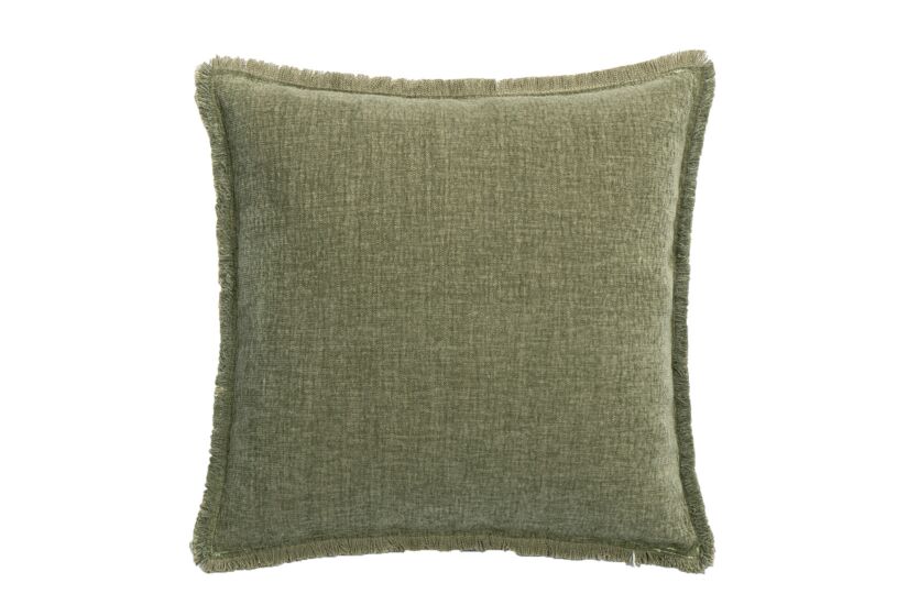 Kussen Lazuli 43x43cm - kaki