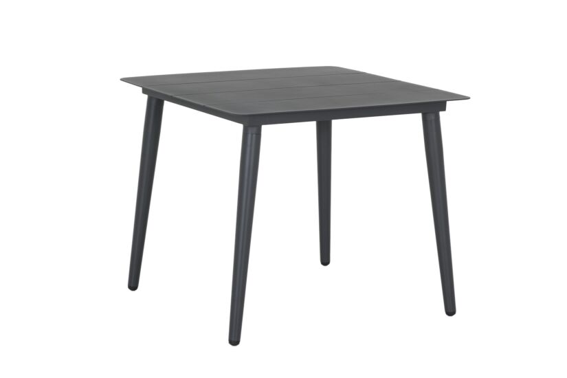 Tuintafel Shore 90x90cm aluminium antraciet