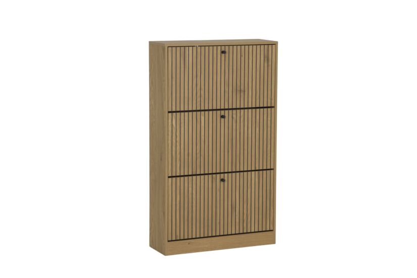 Schoenenkast Salaria 72x25x122cm - decor - eik