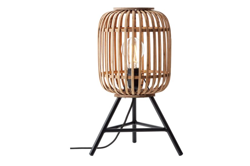 Tafellamp Medan E27 H41cm rotan/metaal