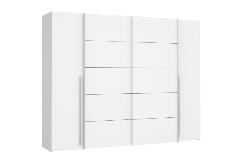 Kleerkast Narago 270cm - decor - wit