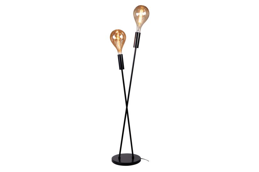 Staande lamp Mojo H130cm E27 60W - metaal - zwart