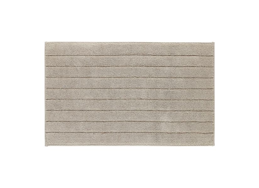 Badmat Luca 80x50cm - polyester & katoen - sand dune