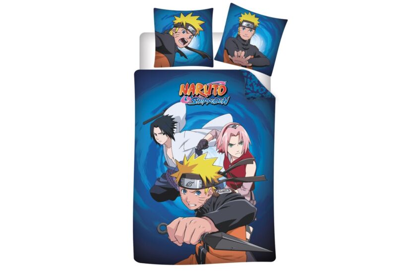 Dekbedovertrek Naruto 140x200cm katoen