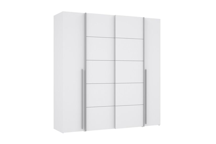 Kleerkast Narago 200cm - decor - wit