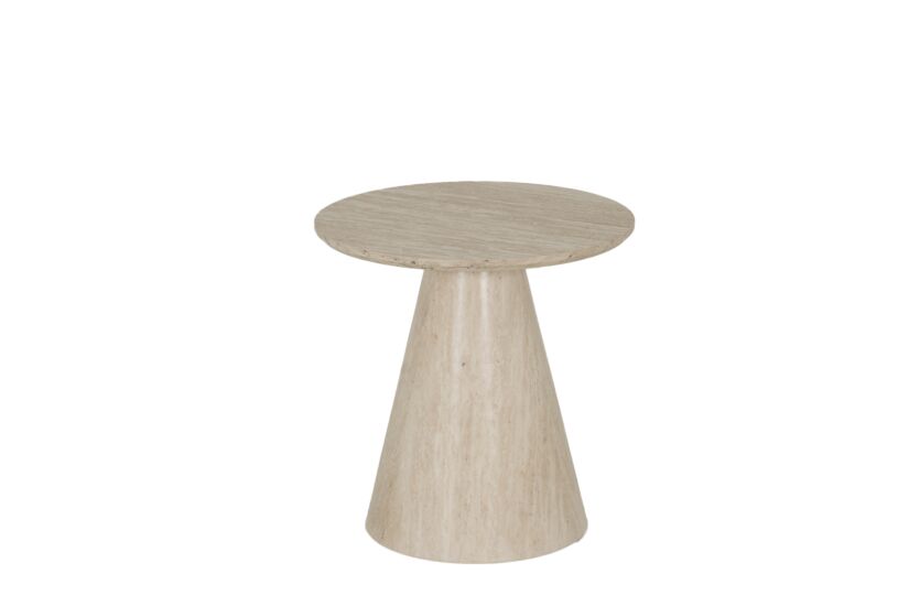 Salontafel Tilda Ø46x46cm - decor - travertin look