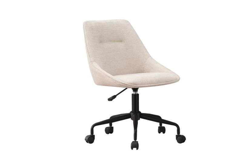 Bureaustoel Apex 49x68x90cm - stof - beige