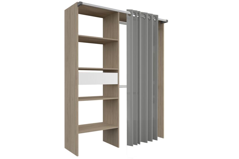 Kledingrek Gary 144x48x182cm