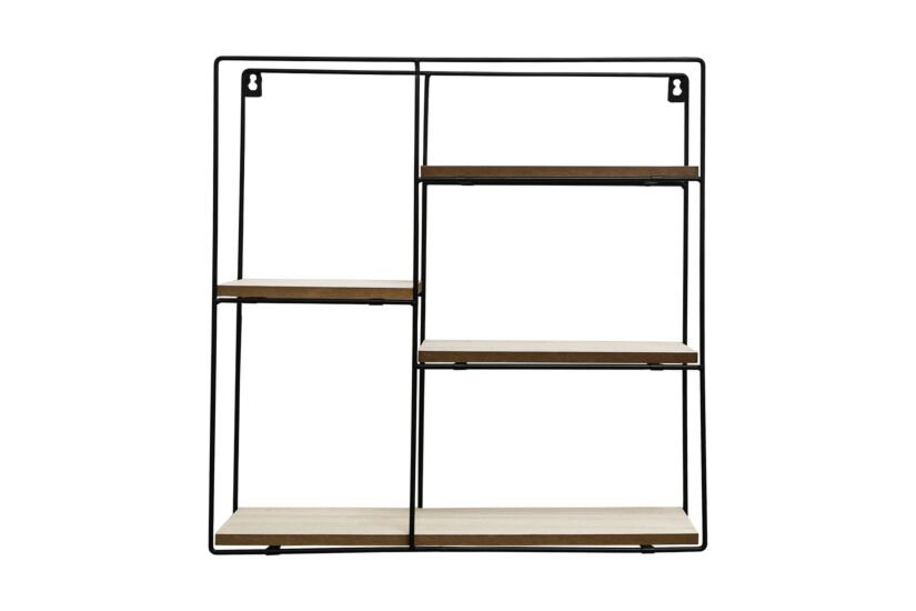 Wandrek Teide 40x10x40cm - metaal & decor - naturel