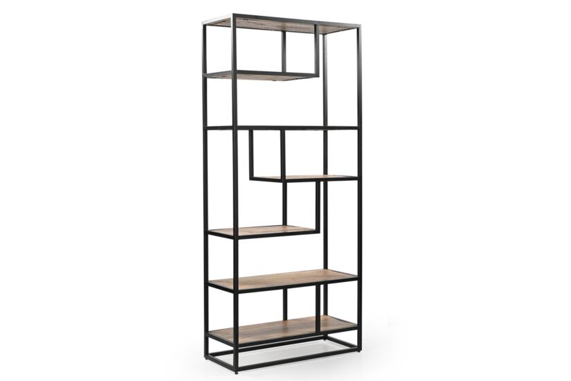 Opbergrek Estelle 80x35x180cm - mango massief - naturel