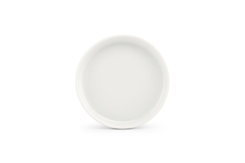 Bord Pila Ø25cm - porselein - wit