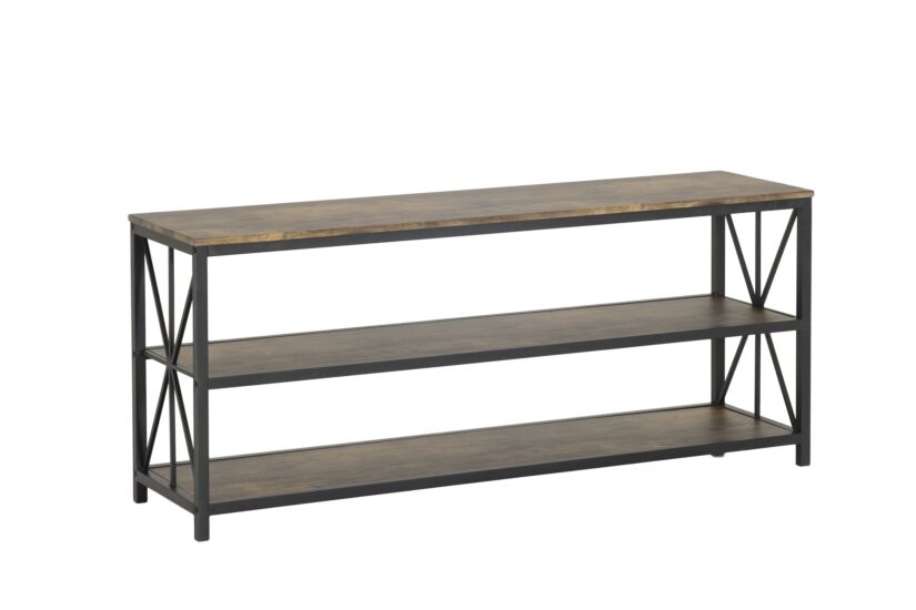 Tv-meubel Jackson 152cm - MDF - walnoot
