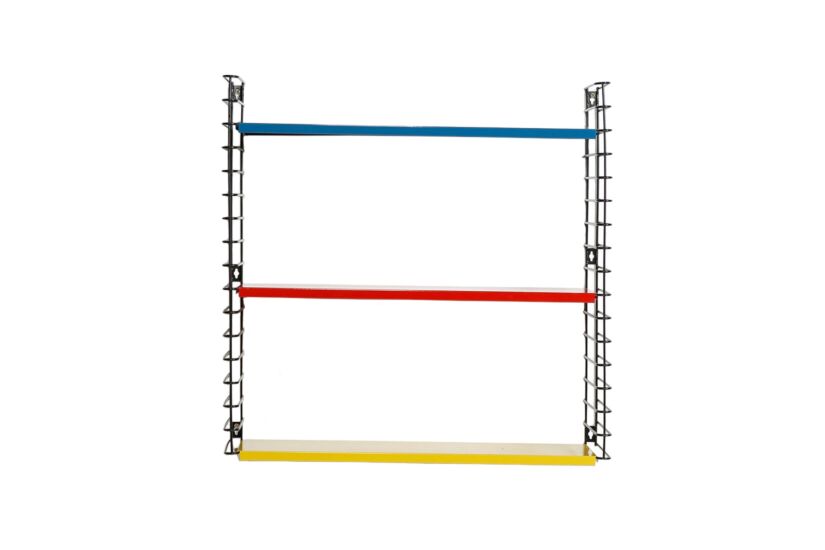 Wandrek Tomado 70x21x68cm - staal - multicolor