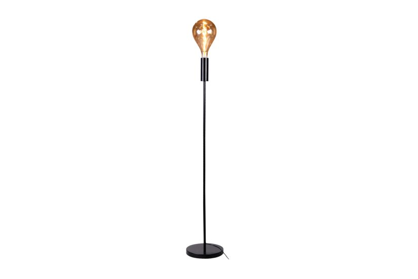 Staande lamp Mojo H130cm E27 60W - metaal - zwart