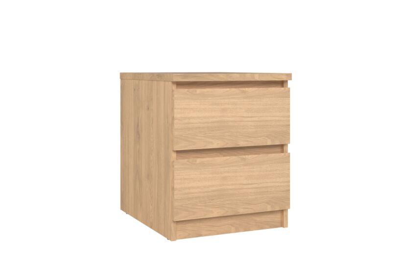 Nachtkastje Naia 40x50x50cm - melamine - jackson hickory