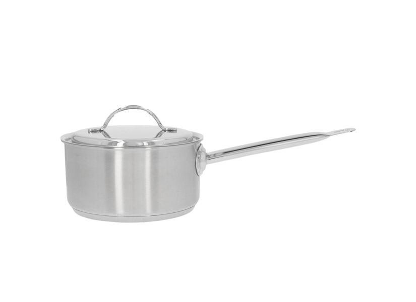 Steelpan met deksel Resto 3 Demeyere Ø18cm 2L - roestvrij staal