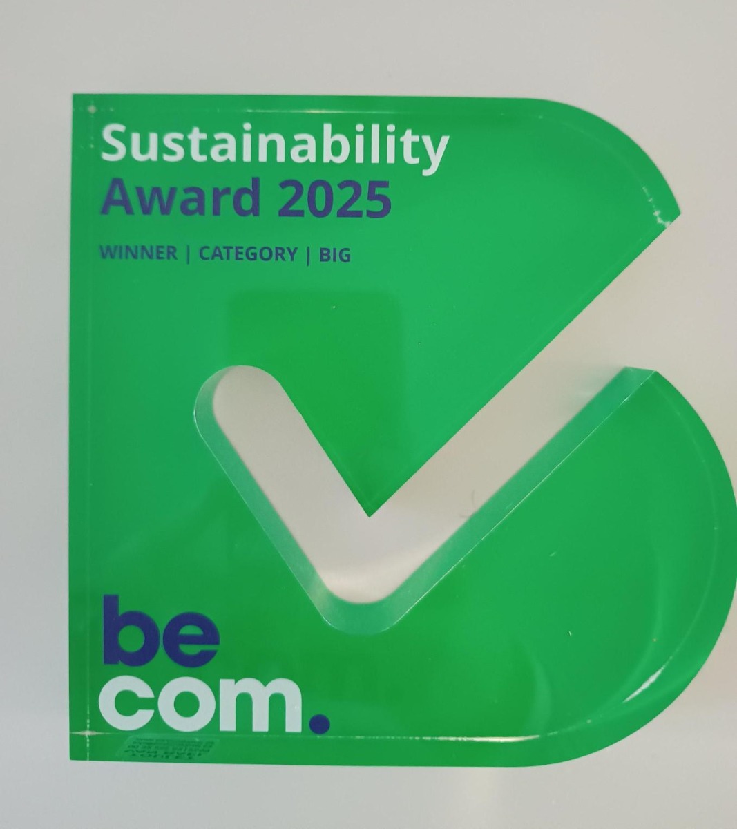 Becom Award 25 - Sustainability categore Big